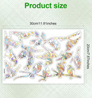 20 Pieces Birds Static Window Clings Anti Collision Window Decals For Bird Strik