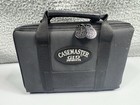 Casemaster Gld Products Canvas Black Portable Dart Case With Darts   Extras Lot