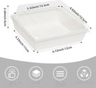 50 Pack Charcuterie Boxes With Clear Lids  Small Dessert Bakery Boxes  Disposabl