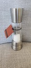 Cole   Mason Derwent Salt Grinder Stainless Steel Mill New Free Shipping Nwt