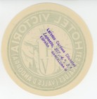 Hotel Victoria Andorra Vintage Hotel Luggage Label