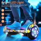 New Hoverboard Electric Self-balancing Scooters   Go Kart Hover Board For Kids