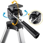 Gskyer Telescope  70mm Aperture 400mm Az Mount Astronomical Refracting Telescope