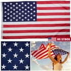New 4x6ft American Flag Stars Brass Grommets Usa Us U s  Printed Polyester Decor