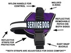 Doggie Stylz Service Dog Harness Vest Nylon Small Medium Large 2 Free Patches