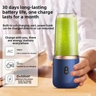 Portable Fruit Juice Blender Mini Electric Usb 6 Blade Juicer Cup Kitchen