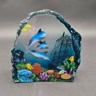 Christian Riese Lassen Collection A Perfect World Dolphin Ocean Scene 9836