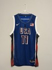Nike Usa Basketball Joel Embiid  11 Basketball Jersey Blue white red black