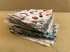 Vintage 2x2 Quilt Fabric Squares Lot Feedsack Floral Calico Cotton Scraps
