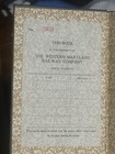 Western Maryland Railway Ephemera  Rules And Regulations 1914
