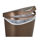 Umbra 13 2 Gal  Bronze Step On Wastebasket  pack Of 3 