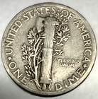 1939 P Mercury Dime Circulated 90  Silver 10c Us Coin - 5660