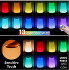 13 Color Changing Night Light Rgb Remote Control Touch Dimmable Lamp Portable