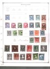 Collection  Montenegro  Scott Album Page  1893 1913  Cat  51  Mint   Used