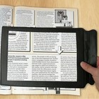 A4 Full Page 3x Magnifier Sheet Book Reading Aid Lens Large Magnifying Glass