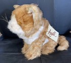Nwt 1985 Vintage Applause Avanti Tabby Cat Kitten Orange Plush Stuffed Animal Th