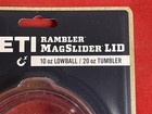 Yeti Rambler Lid W magslider 10oz Lowball  20oz Tumbler Authentic      new        