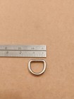 7 8  Nickel Plated Steel Heavy Duty D Rings  pack Of 50 