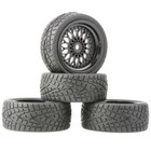 1 10 Onroad Rc Wheels Rubber Tires For Himoto Nacada Ftx Banzai Hsp Flyingtamiya