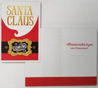 Handmade Christmas Greeting Card - Santa Claus Is Coming
