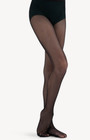 Capezio Girls Professional Fishnet Seamless Tight - 3000c Black Professional Kid