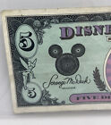 Disney 5 Dollars  1990 Series  aa  Disneyland Lows n A00027828a