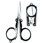 2 Pcs Portable Small Folding Scissors Pocket Cutter For Travel Crafts Emergency