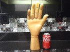 Vintage Large 15  Wooden Mannequin Articulated Artist   s Hand Free Shipping