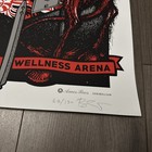 Pearl Jam Greenville 2016 Ames Poster Signed Numbered 