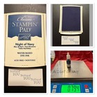 Stampin    Up  Retired Ink Pad   Refill Bundle     Not Quite Navy  Real Red  Old Oli