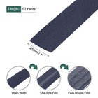 1 Inch Double Fold Bias Tape Continuous Bulk Bias Tape Navy Blue 10 Yards