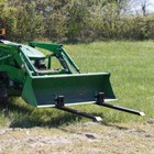 Titan Attachments Medium-duty 60  Clamp-on Pallet Forks  46  X 4  Fork Length