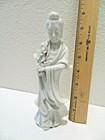  Kwan   Quan Yin   Blanc De Chine Porcelain Statue Figurine  Aaa