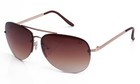 3 Packs Rimless Metal Frame Classic Aviator Fashion Sunglasses For Men For Women