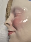 Vintage  Rare  head In The Clouds  Ceramic Wall Ary Designed By  Will Herrera 