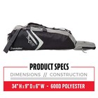 Youth Baseball Bag - Bat   Equipment Bag - Black