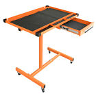 Aain Heavy Duty Adjustable Work Table With Drawer 220 Lbs Capacity Rolling Tool