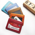 Slim Minimalist Front Pocket Wallet rfid Blocking Credit Card Holder Id Window