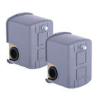 2pcs Water Pump Pressure Switch 60-80 Psi Adjustable For Well Pump System