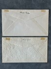 Canada Gvi 6c Airmail First Day Cover Lot 2 Ottawa Postmark 1938 C6 1942 C7