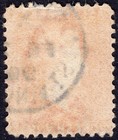 St Vincent-1883-84 1 - Orange-vermilion Sg 45 Fine Used