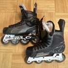 Mission 88 Inhaler Ac7 Black Gray Hockey Skates Mens youth Us 3 Eu 35 Uk 2 5