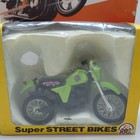 Vintage Intex Zee Toys 1 18 Super Bikes Kawasaki Kx250 New In Box 1982
