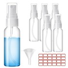 Spray Bottles  1oz 30ml 6 Pack Clear Plastic Mini Travel Bottle Set
