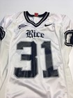 Game Worn Used Nike Rice Owls Football Jersey  31 Size M