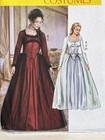 Mccall s M7642 Sewing Pattern Vtg Renaissance Gown Costume Dress Cosplay 14-22