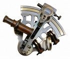 Antique Brass Working Marine Sextant Collectible Vintage Nautical Ship Astrolabe