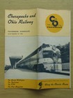C o Chesapeake   Ohio Public Timetable  9 27 53 System