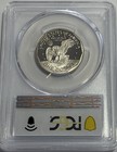 1981 S  1 Type 2 Pcgs Pr70 D Cameo Proof Susan B  Anthony Dollar Sba Flat S