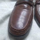 Freeman Vintage Lightlines Brown Leather Classic Loafers Dress Shoes Sz 11 N Us